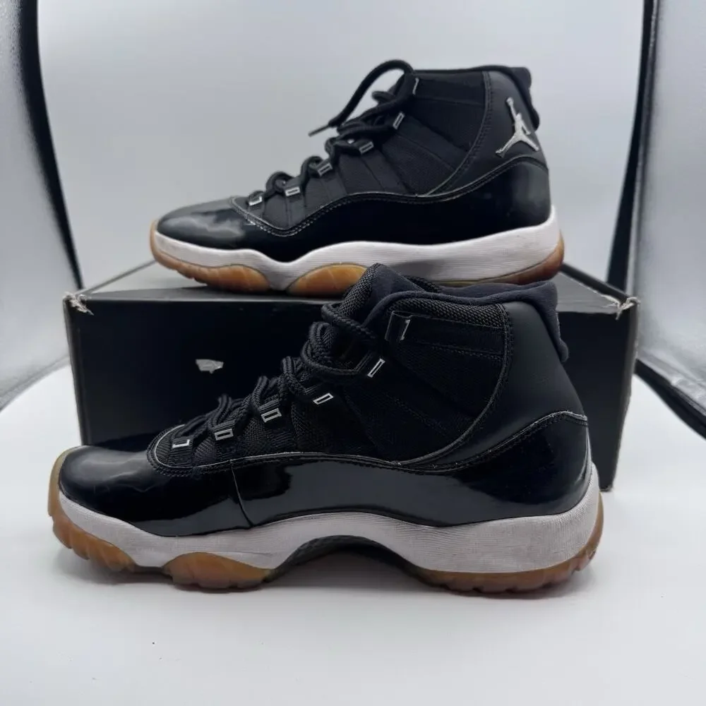 Jordan Air Jordan 11 Retro Men’s Black/White Patent Leather Sneakers CT8012-011